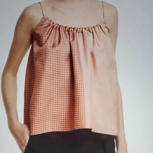 HELMUT LANG SILK CAMI TANK